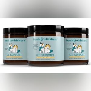 🐶3 Brand New Dr. Mercola GI Support for Dogs & Cats😻Expire On 9/2026🐶